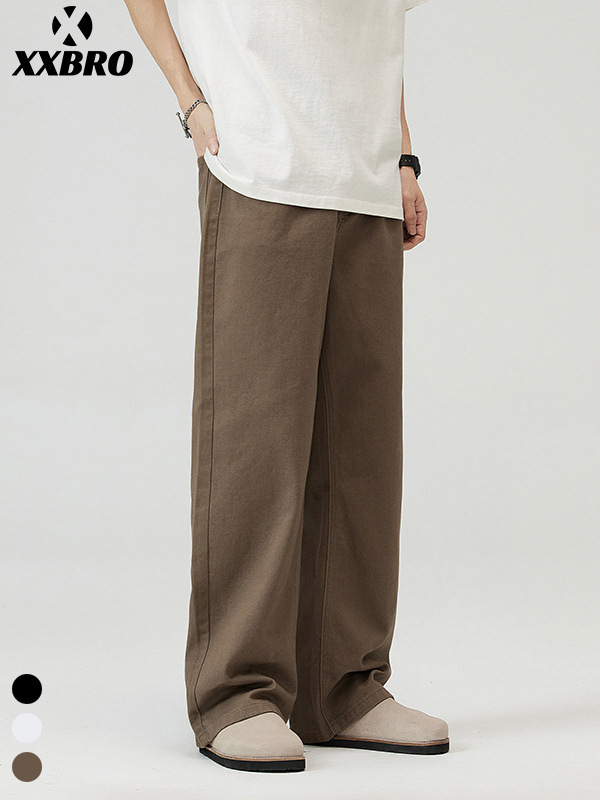 Fliisvooderiga teksad (100% puuvill, keskmine vöökoht, tõmblukk, sirge lõige)