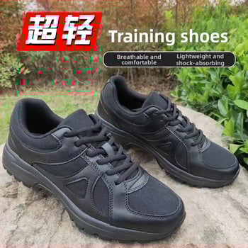 Unisex tréningová obuv: vršok z kanvasu/sieťoviny, zaoblená špička, plochá päta, vhodná na beh, turistiku a kempovanie