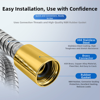 Ντους σωλήνας από ανοξείδωτο χάλυβα, μοντέλο H2BE2, αυτοεγκατάσταση, μοντέρνος μινιμαλιστικός σχεδιασμός, μάρκα Jomoo
