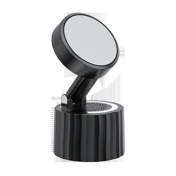 Bluetooth говорител с вградена батерия и магнитен държач за телефон – настолна присоска за бюро, Bluetooth 5.3, обхват 10 м, честотен диапазон 100 Hz–20 kHz