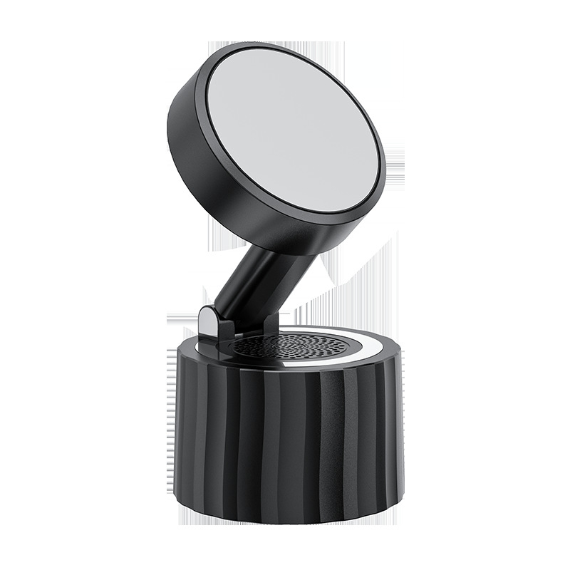 Bluetooth говорител с вградена батерия и магнитен държач за телефон – настолна присоска за бюро, Bluetooth 5.3, обхват 10 м, честотен диапазон 100 Hz–20 kHz
