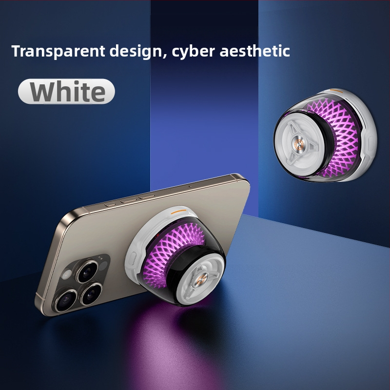 Магнитно безжично зарядно устройство с RGB осветление и Bluetooth говорител с мини субуфер (15W, вградена батерия 300–500mAh, Bluetooth 2.0, 100Hz–20kHz)