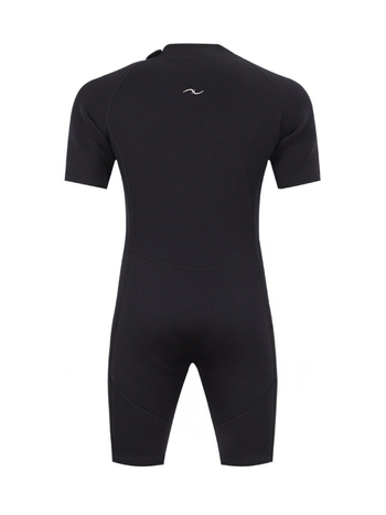 3mm neoprēna viengabala wetsuits ar diagonālo rāvējslēdzēju brīvās niršanas un snorkelēšanai – saglabā siltumu