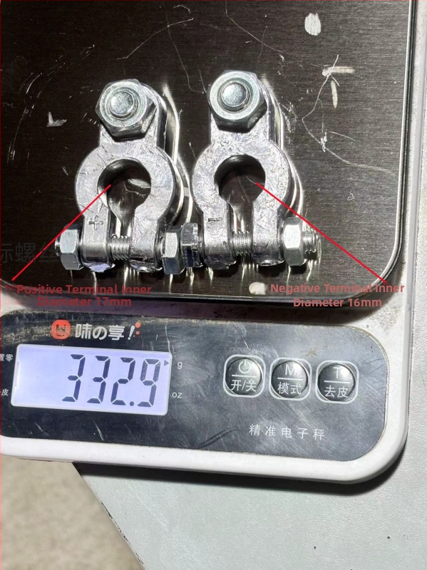 Konektor batériového terminálu pre auto – čisté olovo, univerzálne uchytenie, zosilnený dizajn, pre batériové terminály auta