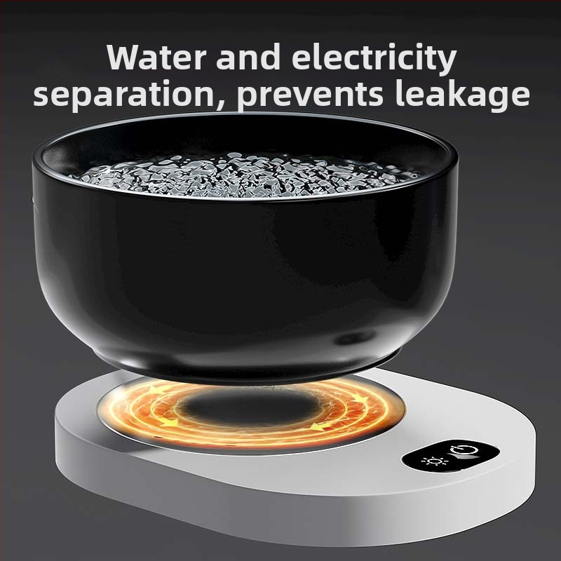 Keramická ohrievacia miska na vodu pre mačky s nastaviteľnou teplotou