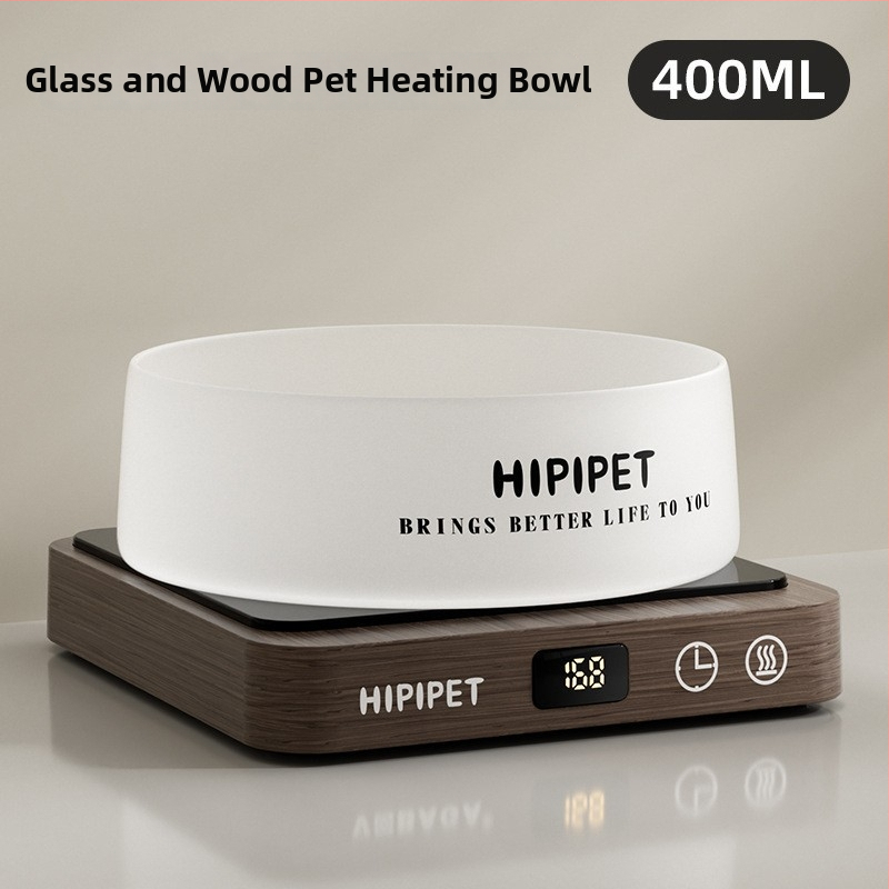 Keramická ohrievacia miska na vodu pre mačky s nastaviteľnou teplotou
