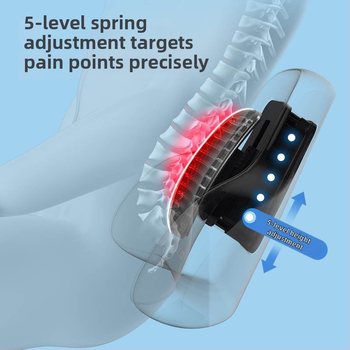 Podsedák pre bedrovú oporu pre automobil z pamäťovej peny, nastaviteľná opora bedra, vhodný do auta, domova a kancelárie, univerzálna kompatibilita