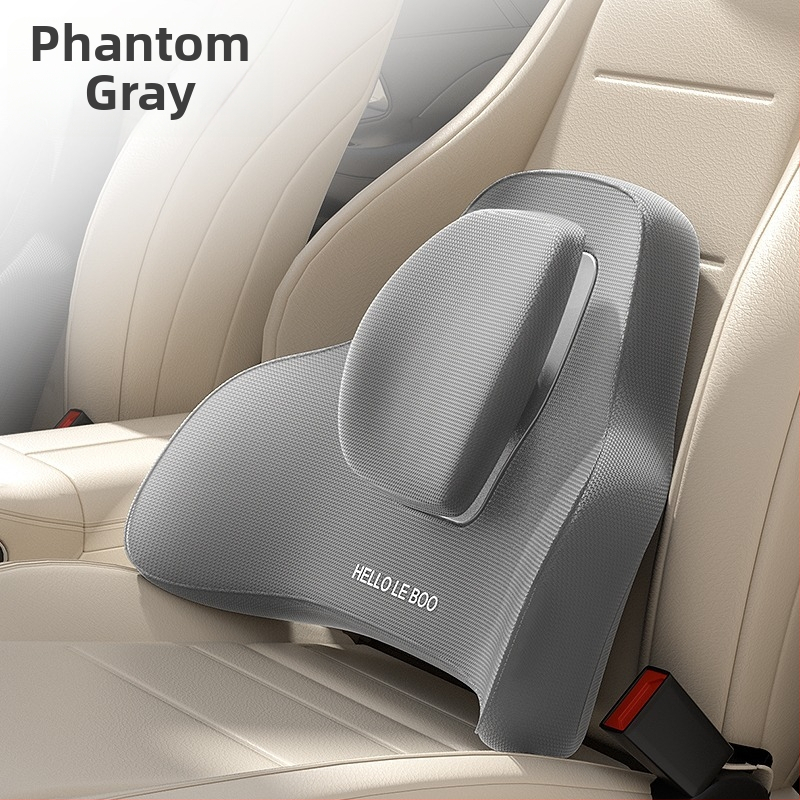 Podsedák pre bedrovú oporu pre automobil z pamäťovej peny, nastaviteľná opora bedra, vhodný do auta, domova a kancelárie, univerzálna kompatibilita