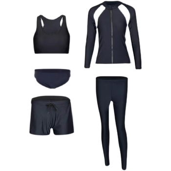 Divdaļīgs niršanas peldkostīms sievietēm (Poliesteris; Elpojošs materiāls; Divdaļīgs dizains; Pieaugušas sievietes; Peldēšanai un niršanai)