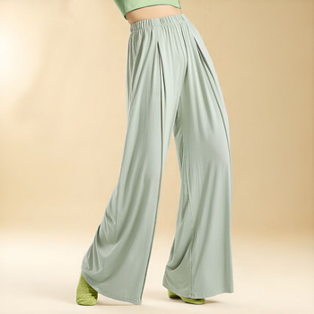 Moderné tanečné nohavice (Polyester; 95% Modal; Modal podšívka; na všetky ročné obdobia; pódium, ulicový tanec, belly dance, latinský tanec, ľudový tanec)