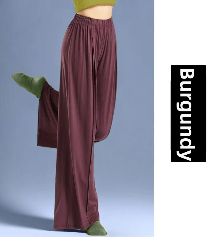 Moderné tanečné nohavice (Polyester; 95% Modal; Modal podšívka; na všetky ročné obdobia; pódium, ulicový tanec, belly dance, latinský tanec, ľudový tanec)