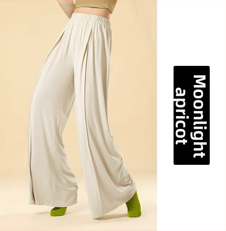 Moderné tanečné nohavice (Polyester; 95% Modal; Modal podšívka; na všetky ročné obdobia; pódium, ulicový tanec, belly dance, latinský tanec, ľudový tanec)