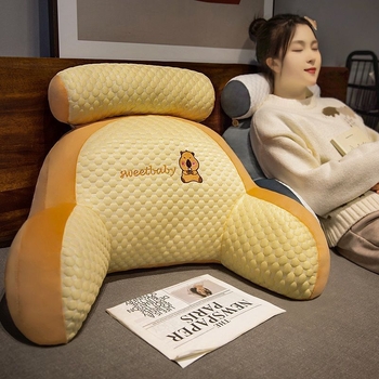 Luumalise tugipadi pehme kate, PP-täidis, armas loomamuster, karikatūr stiilis