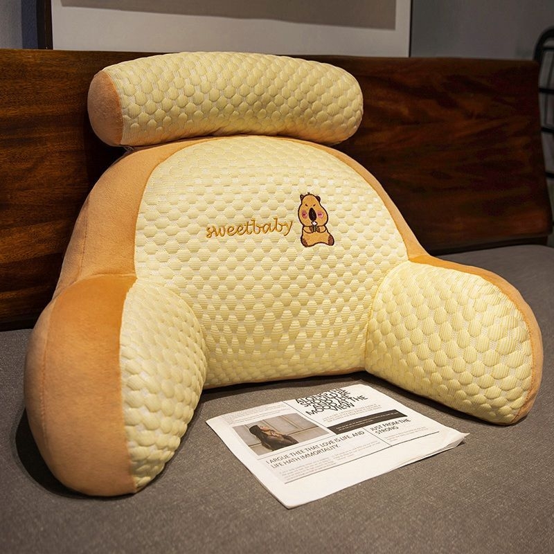 Luumalise tugipadi pehme kate, PP-täidis, armas loomamuster, karikatūr stiilis