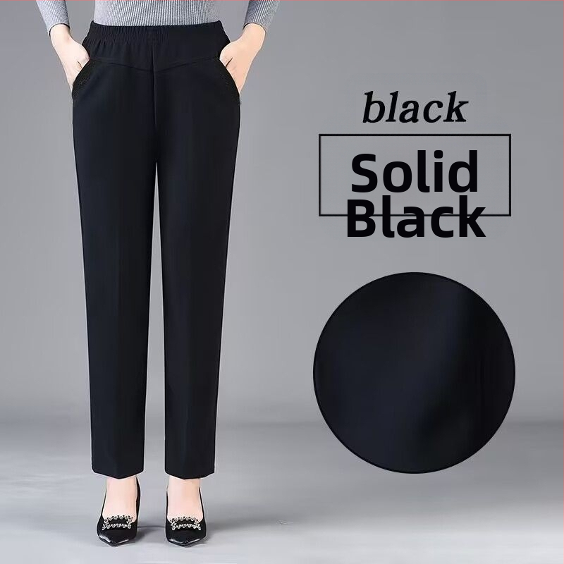 Džínové nohavice z denimu a bavlny s fleecovou podšívkou, ultra nízky pás, rovný strih, hrubší materiál