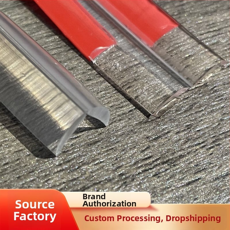 Priehľadný ochranný pás proti nárazom pre drevený nábytok – bez lepidla, ochrana okraja stola, značka Even Morning