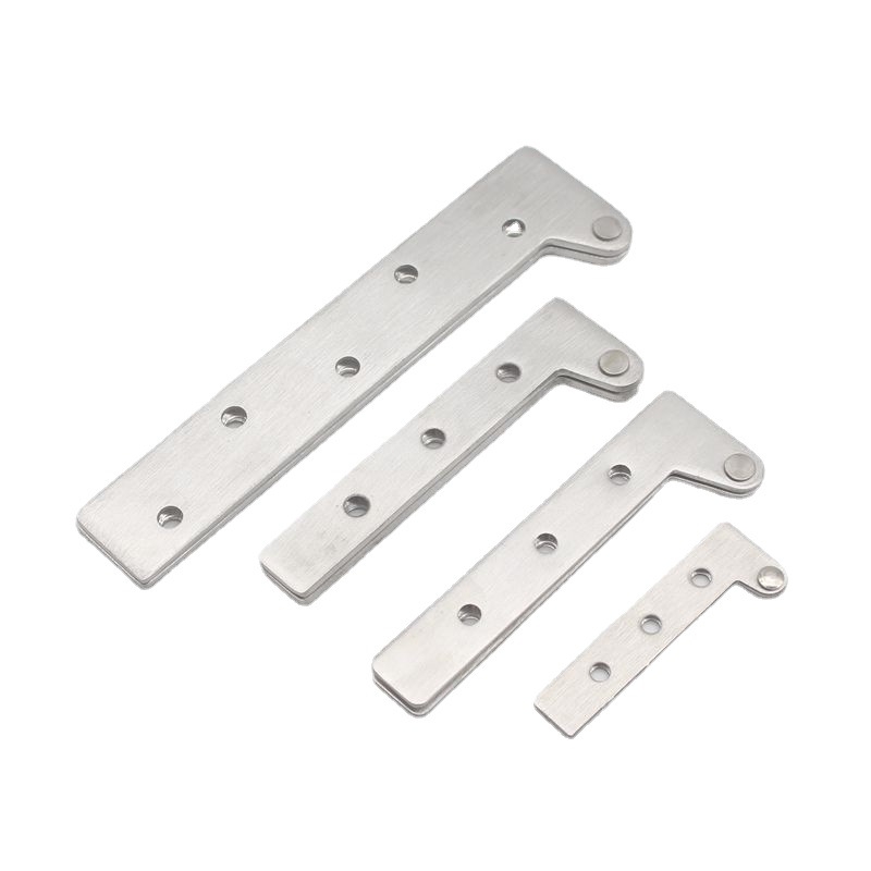 Nerūdijančio plieno septynpintas vyris langams ir baldams, modelis 20190925, šiuolaikinis minimalistinis stilius, tvirta apkrova