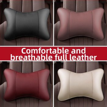 Automašīnas galvas balsta spilvens ar ārējo dabīgu šķiedru apdari, vilnas pildījums, saderīgs ar BYD, karikatūras stils, vasaras lietošanai