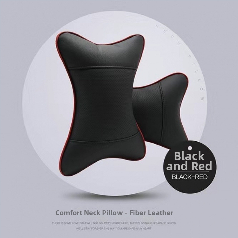 Automašīnas galvas balsta spilvens ar ārējo dabīgu šķiedru apdari, vilnas pildījums, saderīgs ar BYD, karikatūras stils, vasaras lietošanai