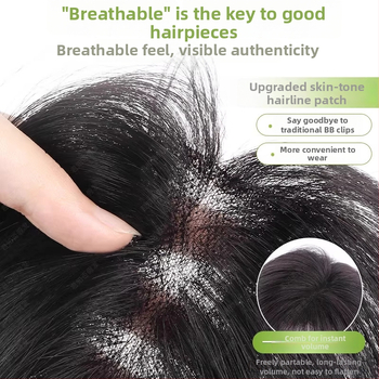 Mei Zhi Zhi GM911/GM9511 Vlasy z hodvábnych vlákien vysokou teplotu, rovný doplnok pre ženy