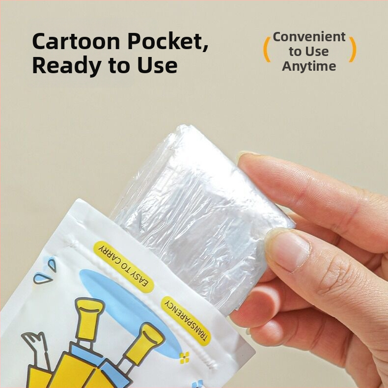 Kaardivorming vihm pončo täiskasvanutele ja lastele, karikatuur stiil, PE kangas 0,03 mm, veekindel PE liimkiht, kaasaskantav taskudizain