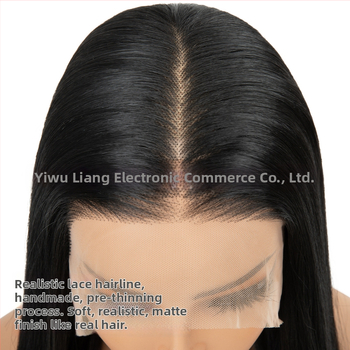 Predná čipková parochňa, dlhé kučeravé vlasy v európsko-americkom štýle s malými kučerami, prirodzený vzhľad, ručne tkaná. Materiál vlasov Kasi/Kani Kalun; dá sa farbiť alebo permovať; ofinka rovná alebo šikmá.