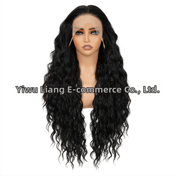 Predná čipková parochňa, dlhé kučeravé vlasy v európsko-americkom štýle s malými kučerami, prirodzený vzhľad, ručne tkaná. Materiál vlasov Kasi/Kani Kalun; dá sa farbiť alebo permovať; ofinka rovná alebo šikmá.