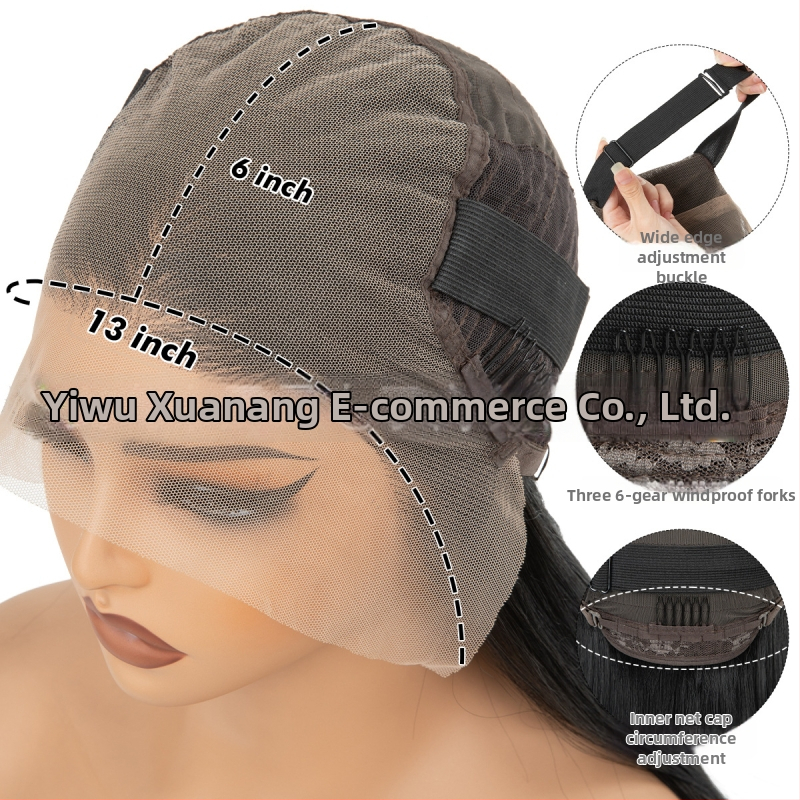 Predná čipková parochňa, dlhé kučeravé vlasy v európsko-americkom štýle s malými kučerami, prirodzený vzhľad, ručne tkaná. Materiál vlasov Kasi/Kani Kalun; dá sa farbiť alebo permovať; ofinka rovná alebo šikmá.