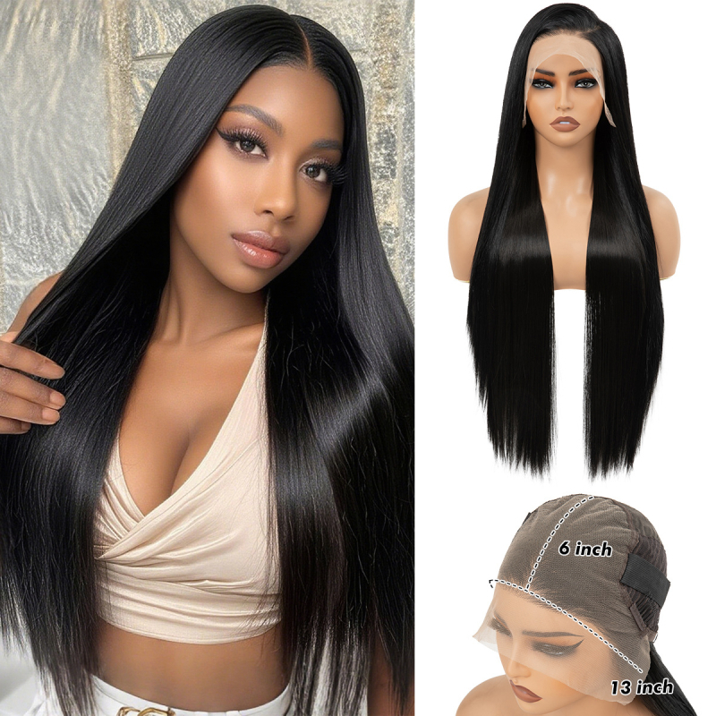 Predná čipková parochňa, dlhé kučeravé vlasy v európsko-americkom štýle s malými kučerami, prirodzený vzhľad, ručne tkaná. Materiál vlasov Kasi/Kani Kalun; dá sa farbiť alebo permovať; ofinka rovná alebo šikmá.