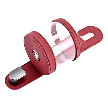 Държач за чаша за задната седалка на автомобил – кожен, модел 591, за облегалката на седалката, мултифункционално задно пространство за съхранение