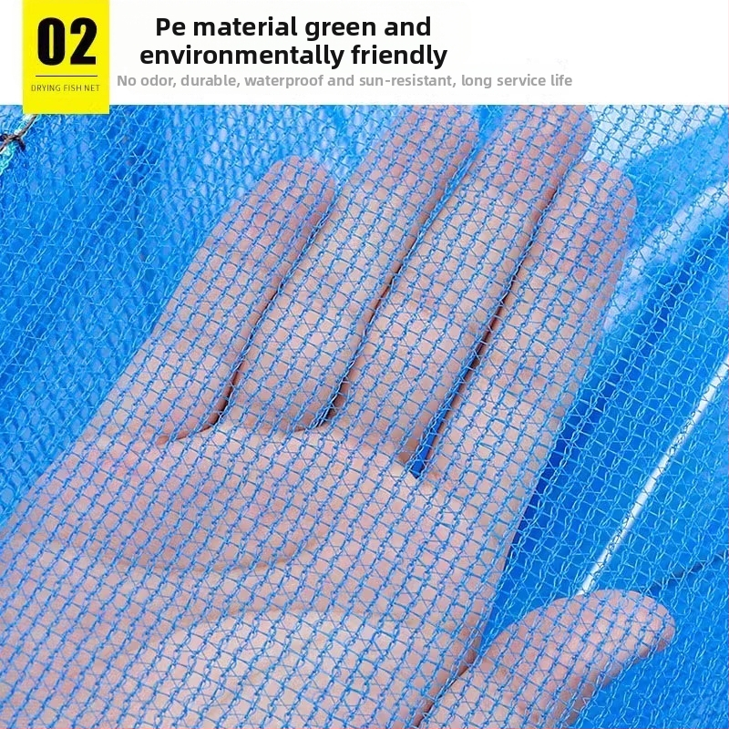 Raft mare de uscare pentru uz casnic, cu plasă pliabilă și protecție împotriva muștelor, pentru uscat pește și legume (Brand: Giant fin King; Origine: China; Material: Altul)