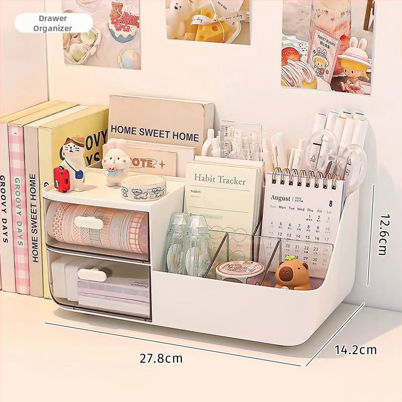 Kõverdatud laua pliiatsihoidik – metallist, kaasaegne minimalistlik stiil, maht 1 L, ühtlane muster