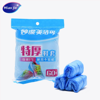 Jednorázové návleky na topánky z PE, hrubé, proti prachu, balenie 60/100 ks