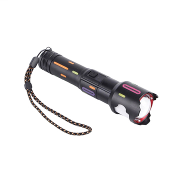 Ručná baterka z hliníkovej zliatiny, LED 15W, 1500 lm, dosah 500 m