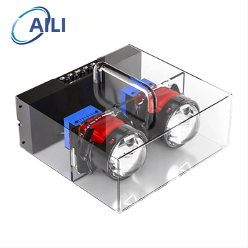 Дисплей кутия/стойка за автомобилни LED фарове, PC материал, 12V, LED източник на светлина, живот на светлината 10000 ч