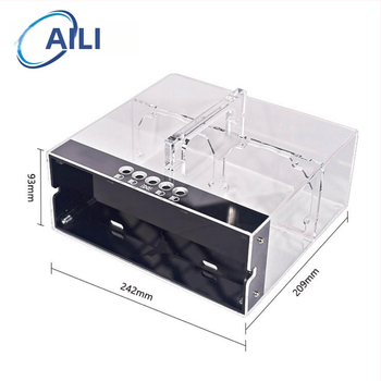 Дисплей кутия/стойка за автомобилни LED фарове, PC материал, 12V, LED източник на светлина, живот на светлината 10000 ч