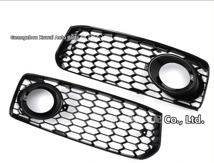 Рамка за фарове за мъгла и долна решетка за Audi A5/S5/B8 RS5 S-Line 2-дверно купе — ABS пластмаса, персонализирана обработка