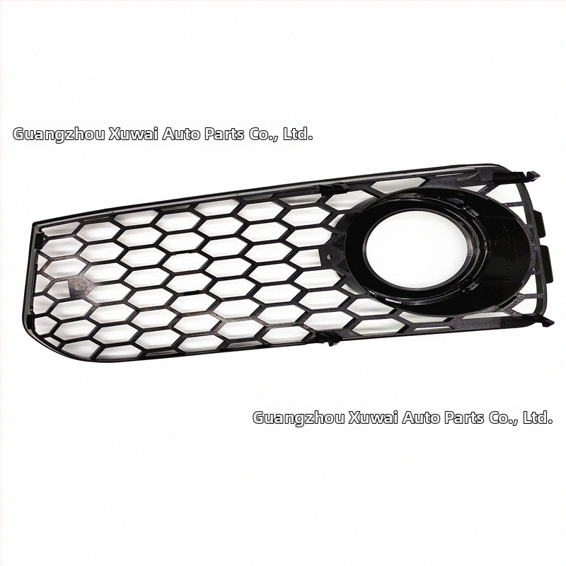 Miglų žibintų rėmas ir apatinė grotelė Audi A5/S5/B8 RS5 S-Line dviejų durų kupė — ABS plastikas, individualizuotas apdorojimas