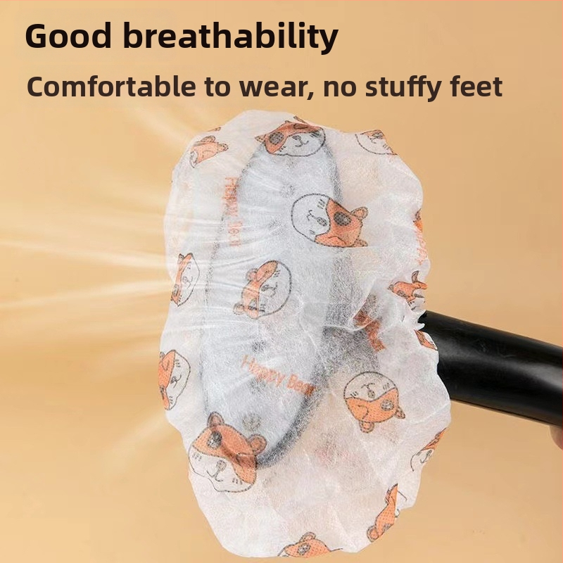 Vienreizējie kurpju pārsegi no nešūta materiāla, 22 g biezums, izturīgi pret nolietojumu, neslīdoši, pielāgojami