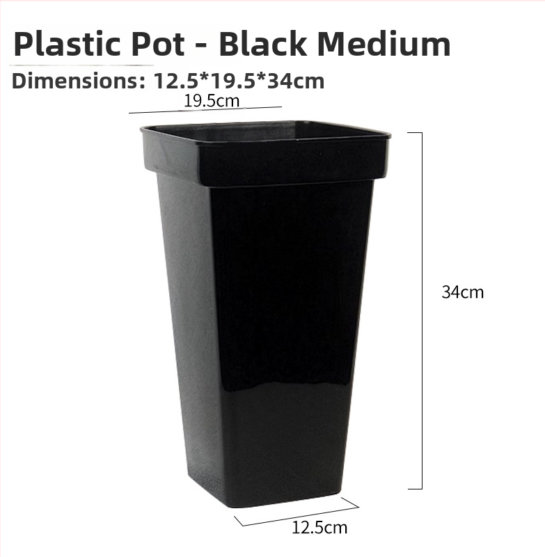 Plastový kvetináč s hrubšími stenami pre floristické aranžovanie, odolný voči korózii, vstrekované prevedenie, na stolné použitie