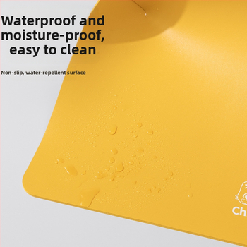 Nahktoidumat kassidele — veekindel libisemisvastane toidumat, pool-sulgunud disain, mudel DZ, Hengwei