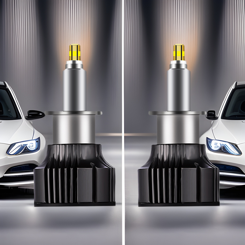 Autó LED fényszóró 360°-os LED, alumínium ház, 12V, 30W, IP68, 6000 lm