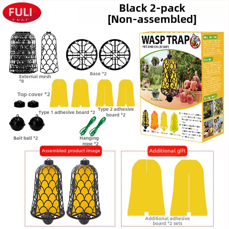 Παγίδα για μέλισσες — ανθεκτικό PP υλικό, πιάνει μέλισσες και μύγες, μάρκα Blessing (Υλικό: PP; Σκοπός: σύλληψη μελισσών και μυγών; Μάρκα: Blessing; Χαρακτηριστικά: ισχυρή και ανθεκτική)