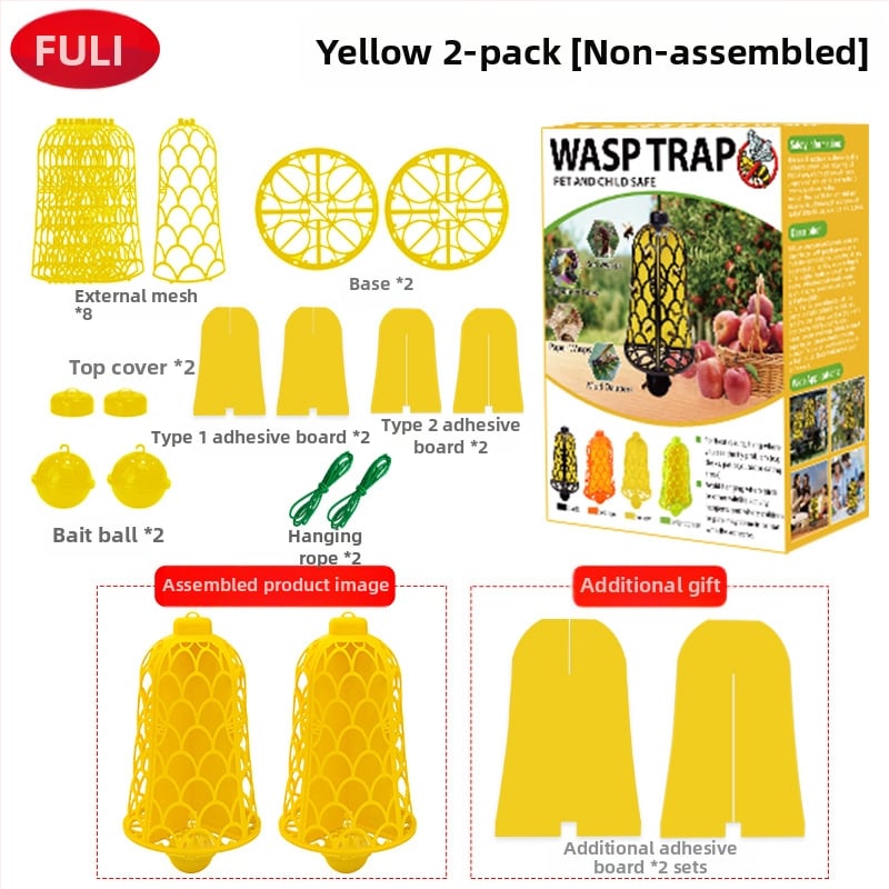 Παγίδα για μέλισσες — ανθεκτικό PP υλικό, πιάνει μέλισσες και μύγες, μάρκα Blessing (Υλικό: PP; Σκοπός: σύλληψη μελισσών και μυγών; Μάρκα: Blessing; Χαρακτηριστικά: ισχυρή και ανθεκτική)