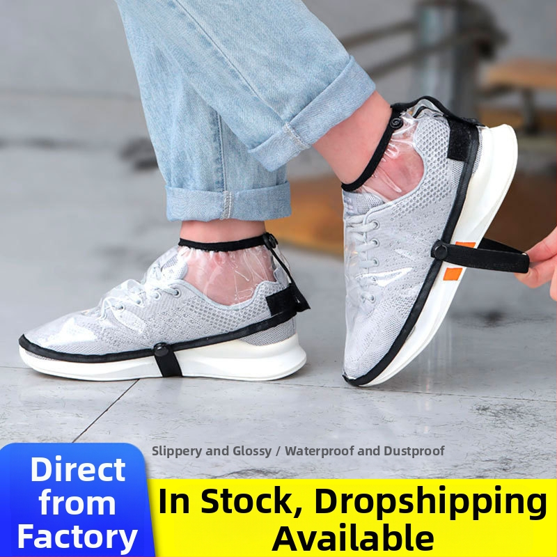 Pokrývky na topánky pre kadernícky salón - nepremokavé, proti zašpineniu, značka Rain Age, pôvod Zhejiang Jinhua, balenie 100 kusov