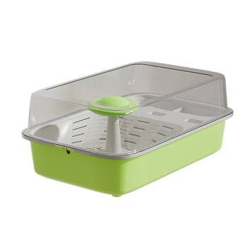 Box na chov Hermit Crab s lezeckým rámom, vodnou pumpou a úkryptom; Tank na chov korytnačiek – potreby pre domáce zvieratá (Hmotnosť 1.28 kg; Rozmanitosť Brazilian Turtle; Druh: Turtle; Tvar tela: Toy Type)