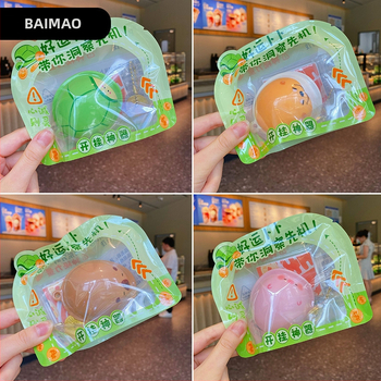 Baimao ABS Karikatúrna stolná figúrka so zvieratami pre relaxáciu — Tlačový proces