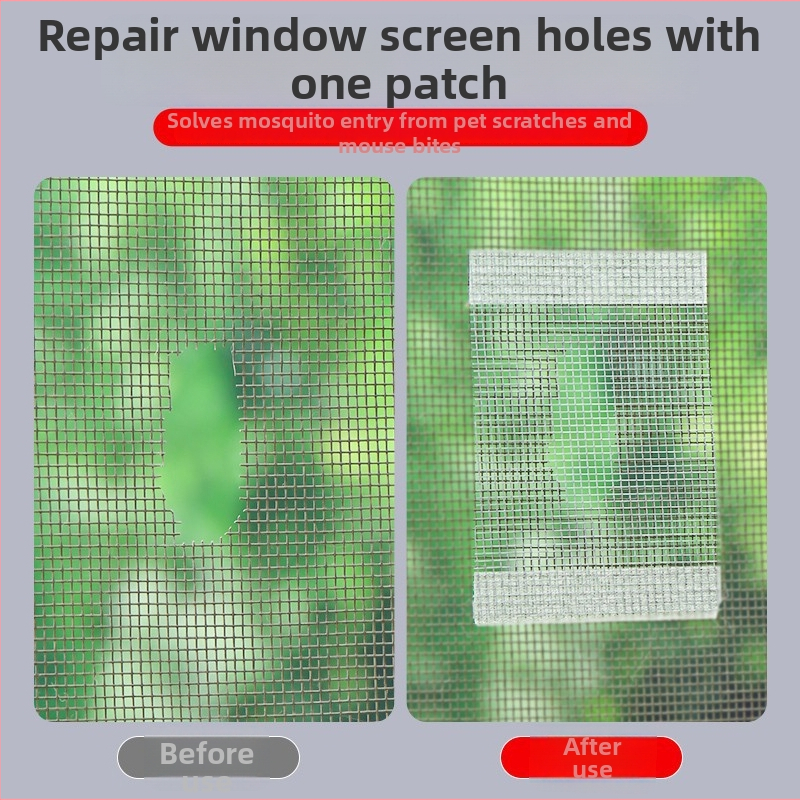 Opravná záplata na sieť proti komárom pre okno – samolepiaca magická páska na opravu siete XK