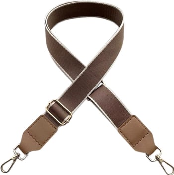 Curea de geantă pentru femei, culoare solidă, cu inscripții în litere, lată, pentru purtare crossbody sau pe umăr