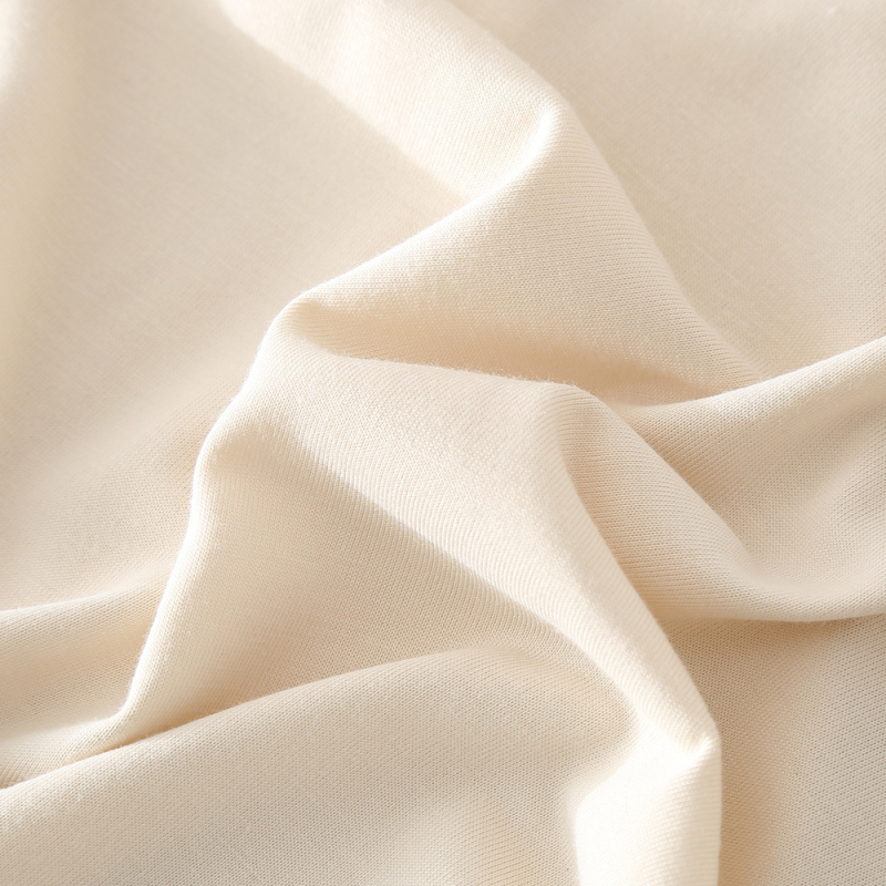 Jednodielne tehotenské nočné šaty s výplňou na prsiach, Modal-viskózna látka, okrúhly výstrih, 3/4 rukávy, priedušná domáca pyžama